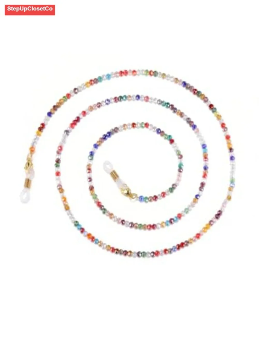 Glass Beaded Eyeglass Chain Sunglass Holder Neck Strap
